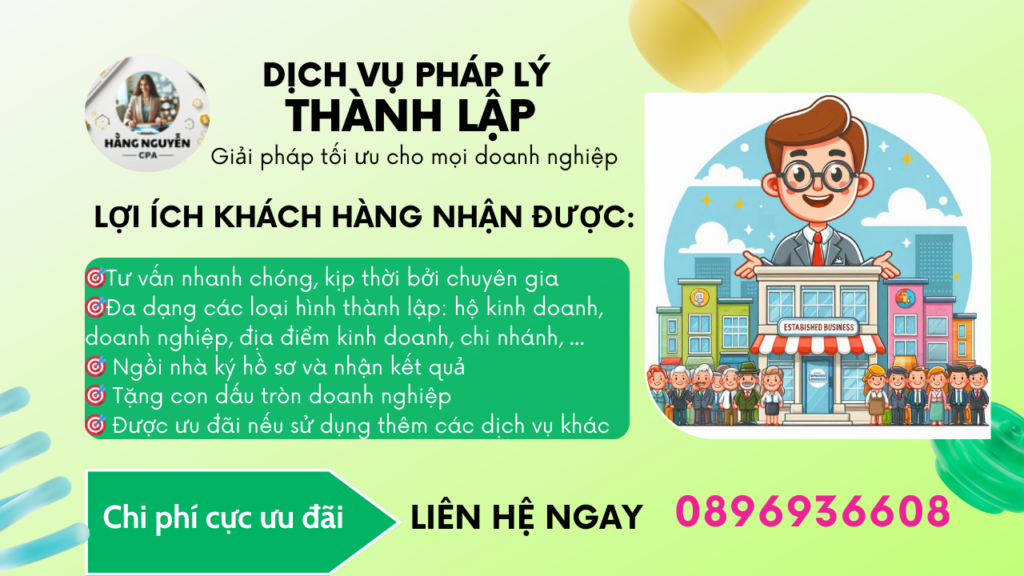 Dịch vụ thành lập