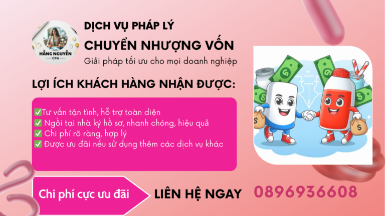 Dịch vụ chuyển nhượng vốn
